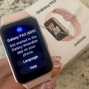 Samsung Galaxy Fit3 Rose Smartwatch